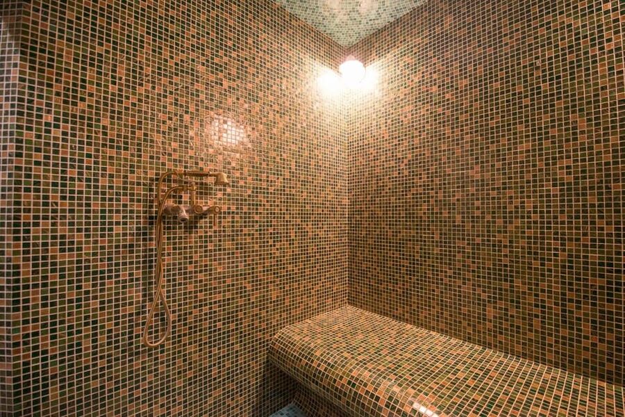 Side: Turkish Bath Experience with Hotel Transfers - The heat circuit: sauna, steam room, and salt room